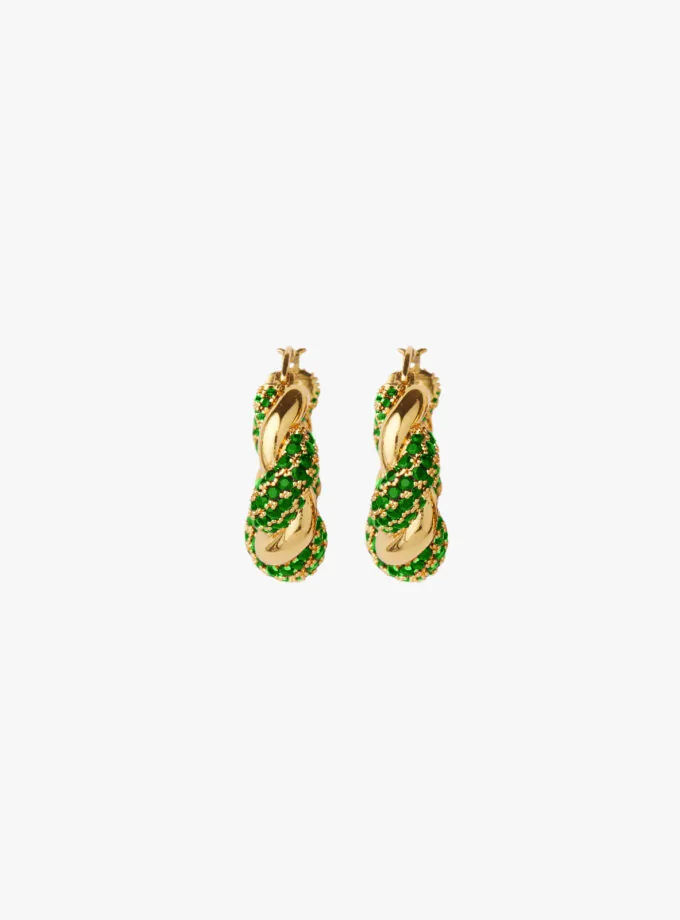 Croissant hoops Green sprinkles 2 1