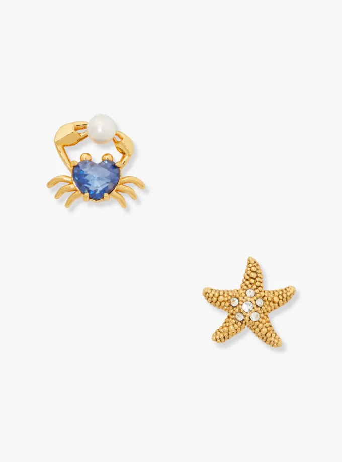 Starfish and Crab Studs